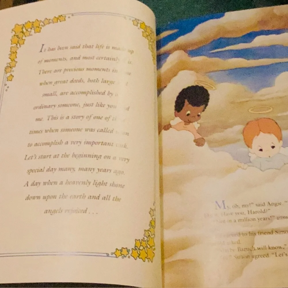 🙏 Precious Moments Timmy‘s Gift Christmas Story, A Golden Book HARDCOVER EVC